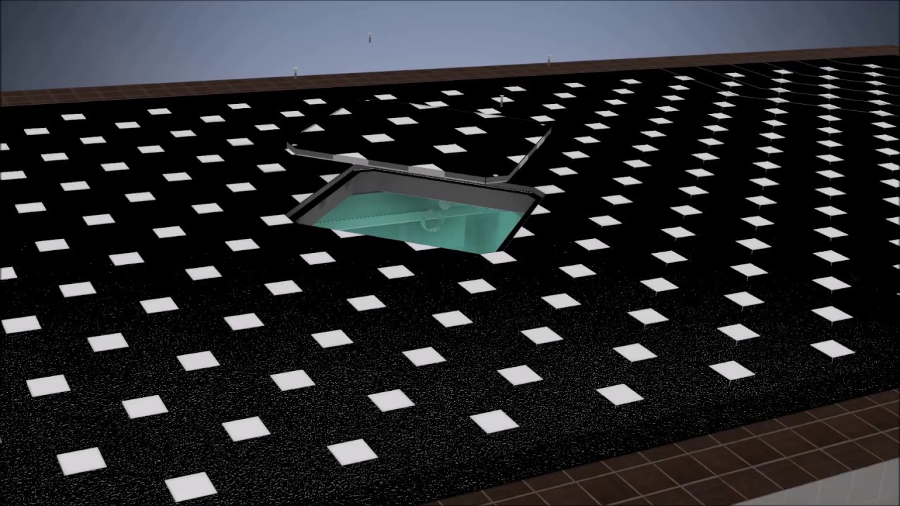 Swimming Pool Design Incorporating Twinscape S Hydrofloors Movable