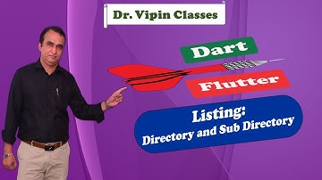 Dart Flutter - Hoe een directory of subdirectory weer te geven - Video 74 #dart #flutter