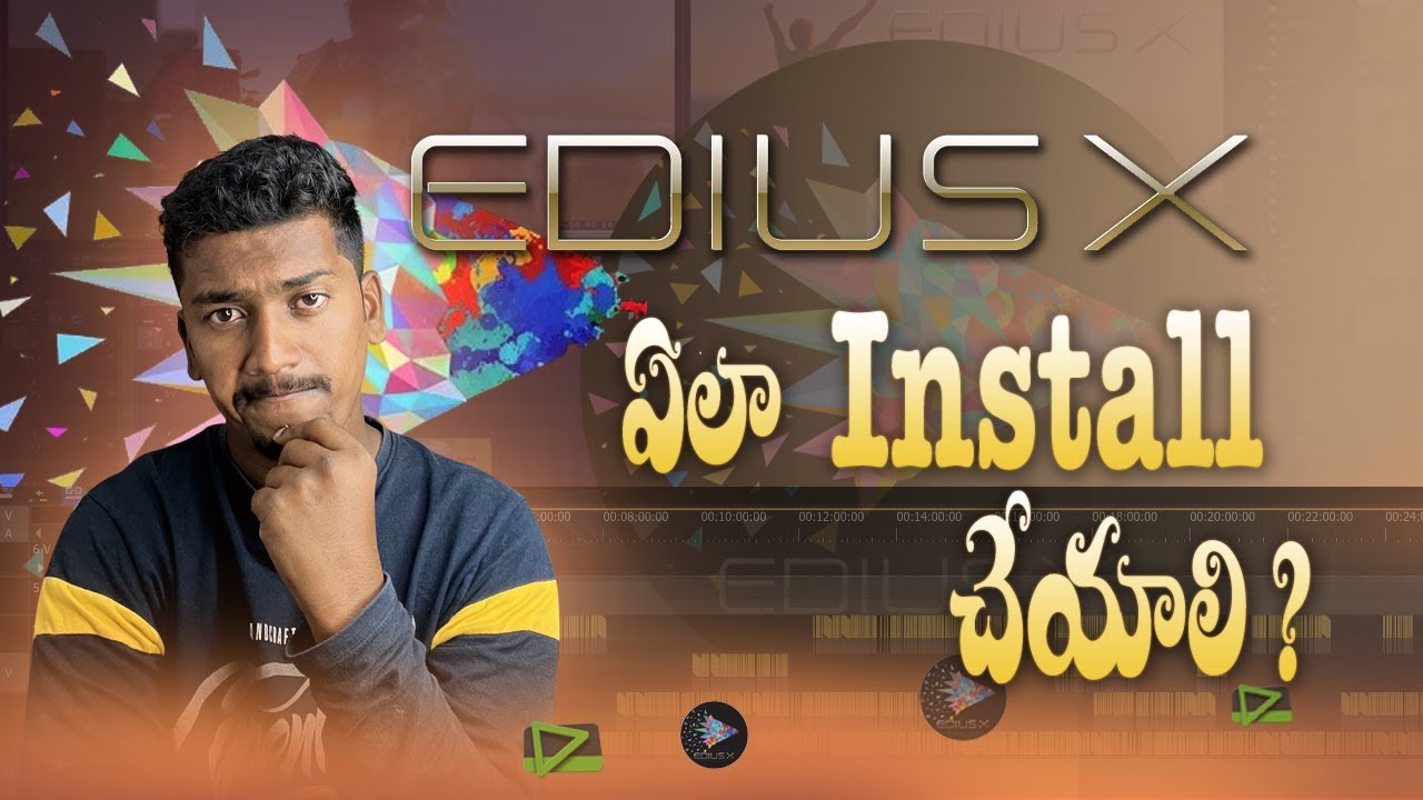 How to Install Edius X Software In Telugu || Edit Mithra || - YouTube