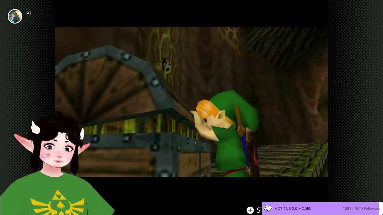 tryin to clear some spiders outta the tree the legend of zelda