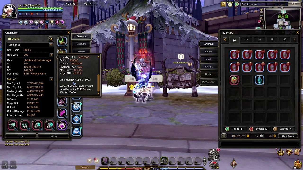 God Game Dragon Nest - January Update Patch!