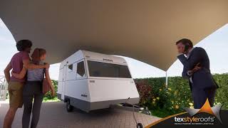 p1393   Exclusieve lichtgewicht membraan design carport van Texstyleroofs  1