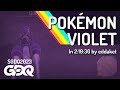 Pokémon Violet by eddaket in 2:19:30 - Summer Games Done Quick 2023