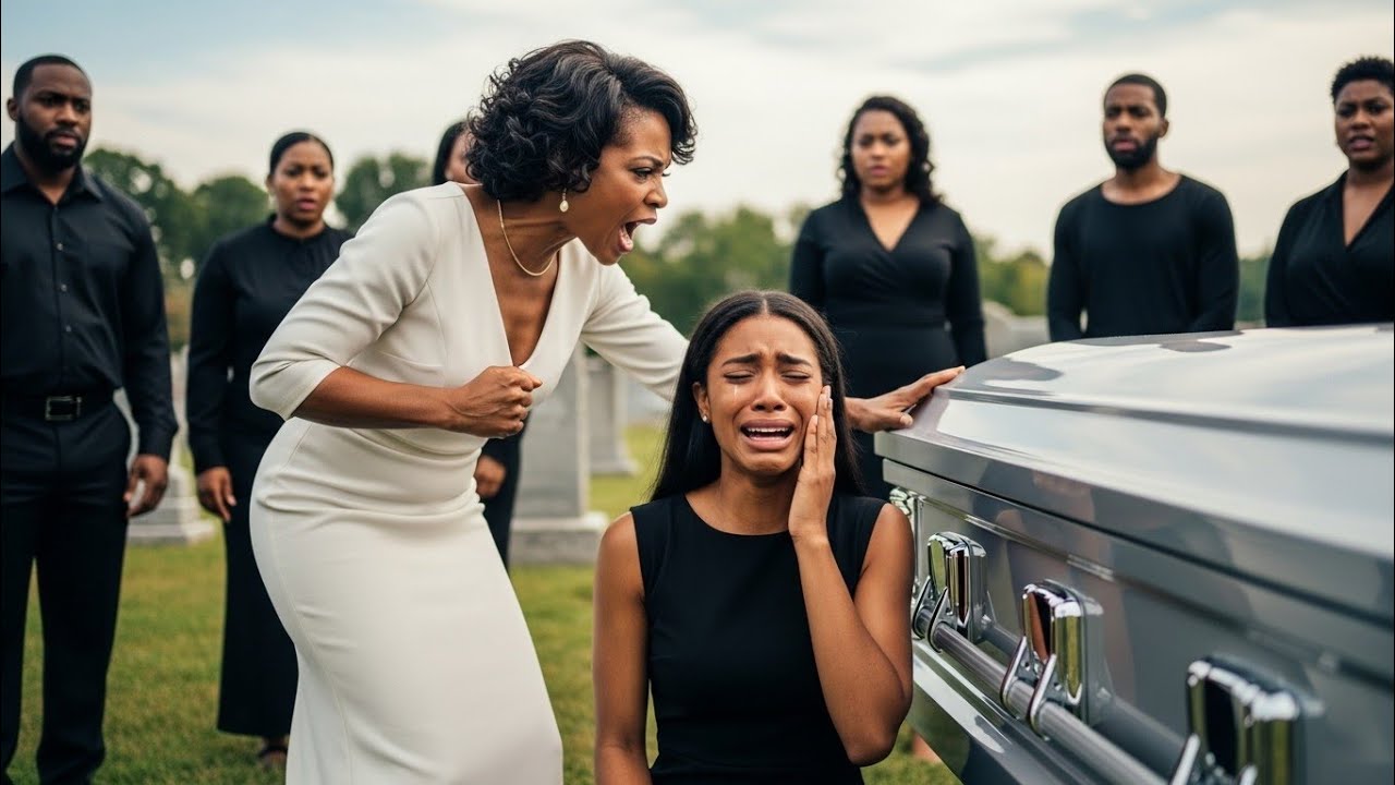 Unaware I Inherited A $700 Billion Empire, My Wicked Step Mother slapped me at my Father's Funeral..