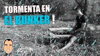 SE HA ROTO MI BUNKER CASERO DE MADERA? *cae una tormenta de lluvia* [Ninchiboy]