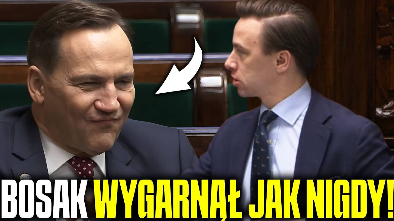 BOSAK WYGARNĄŁ SIKORSKIEMU W SEJMIE PO EXPOSE!