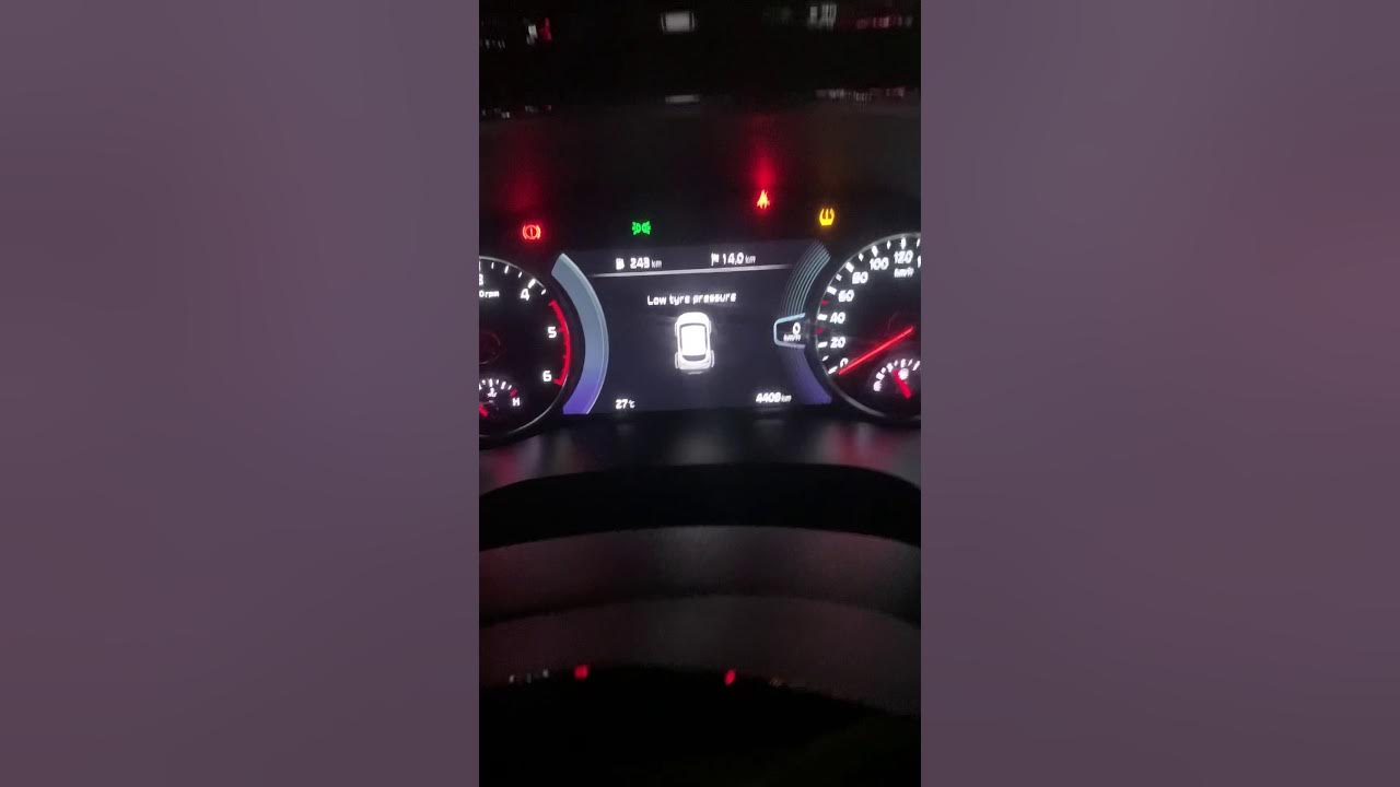 Service Reminder and Low Tyre Pressure warning feature in Kia Seltos