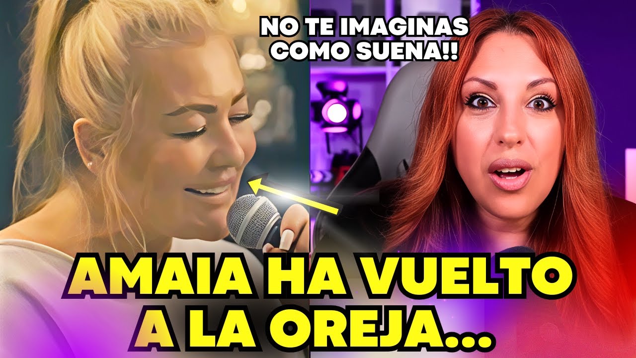¡Amaia Montero vuelve a La Oreja! 😱 No creerás cómo suena su voz | Vocal coach analiza