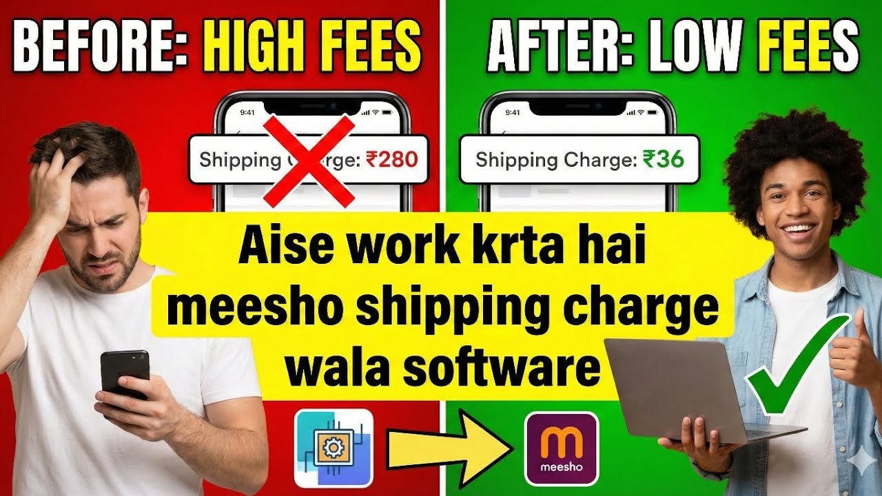 Meesho Shipping Charge Software Full Setup Tutorial | Complete Step-By-Step Guide