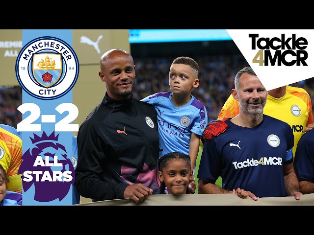 HIGHLIGHTS, Man City Legends 2-2 Premier League Allstars