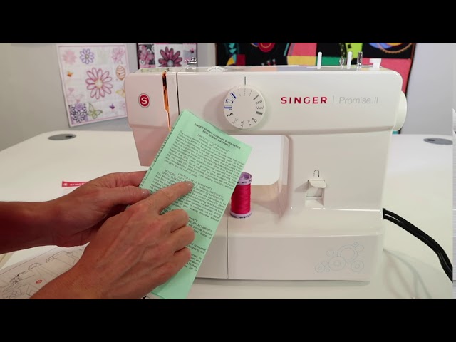 Singer Promise II 1512 13 How to Insert a Needle 