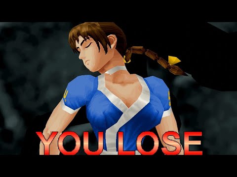 【DOA1】Dead Or Alive 1 Kasumi Game Over Ryona