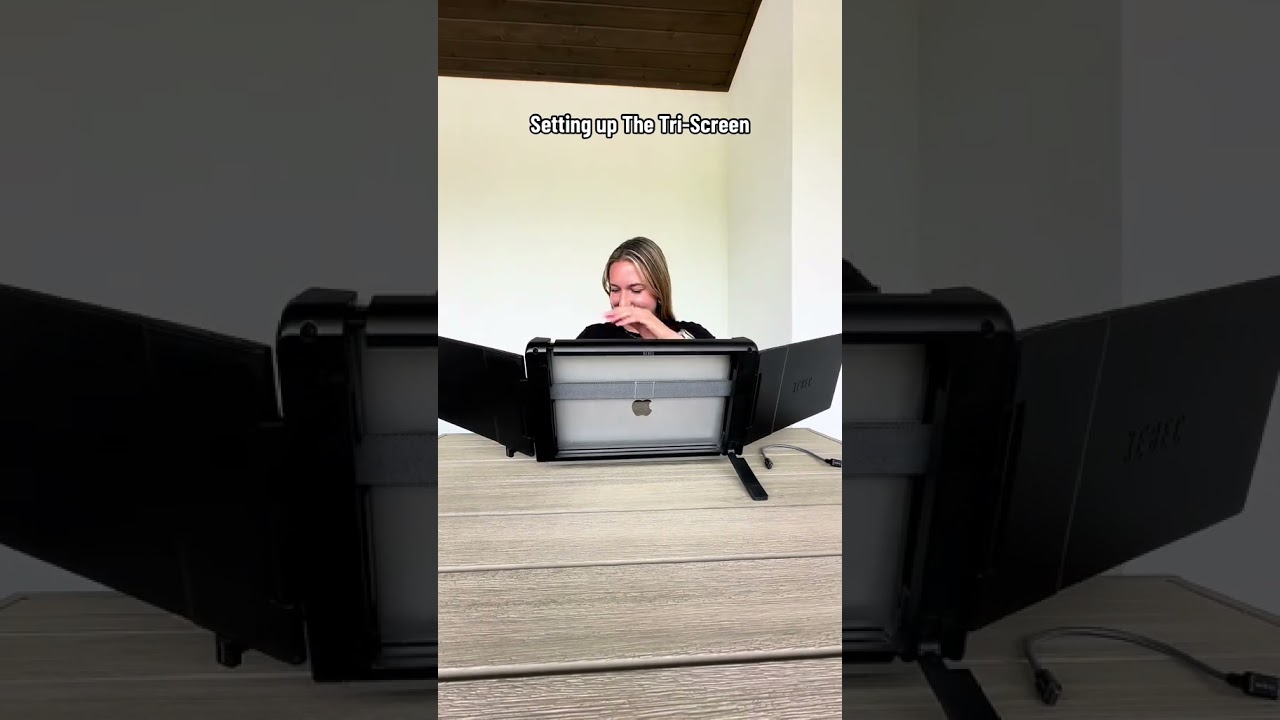 Setting up The Tri-Screen