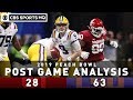 Oklahoma vs LSU Post Game Analysis: Tigers demolish Sooners in 2019 Peach Bowl | CBS Sports HQ