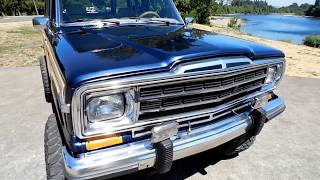 1990 Jeep Grand Wagoneer Restoration Final Walk Around