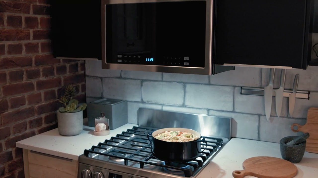 Haier Over-the-Range Microwave with LED Lighting