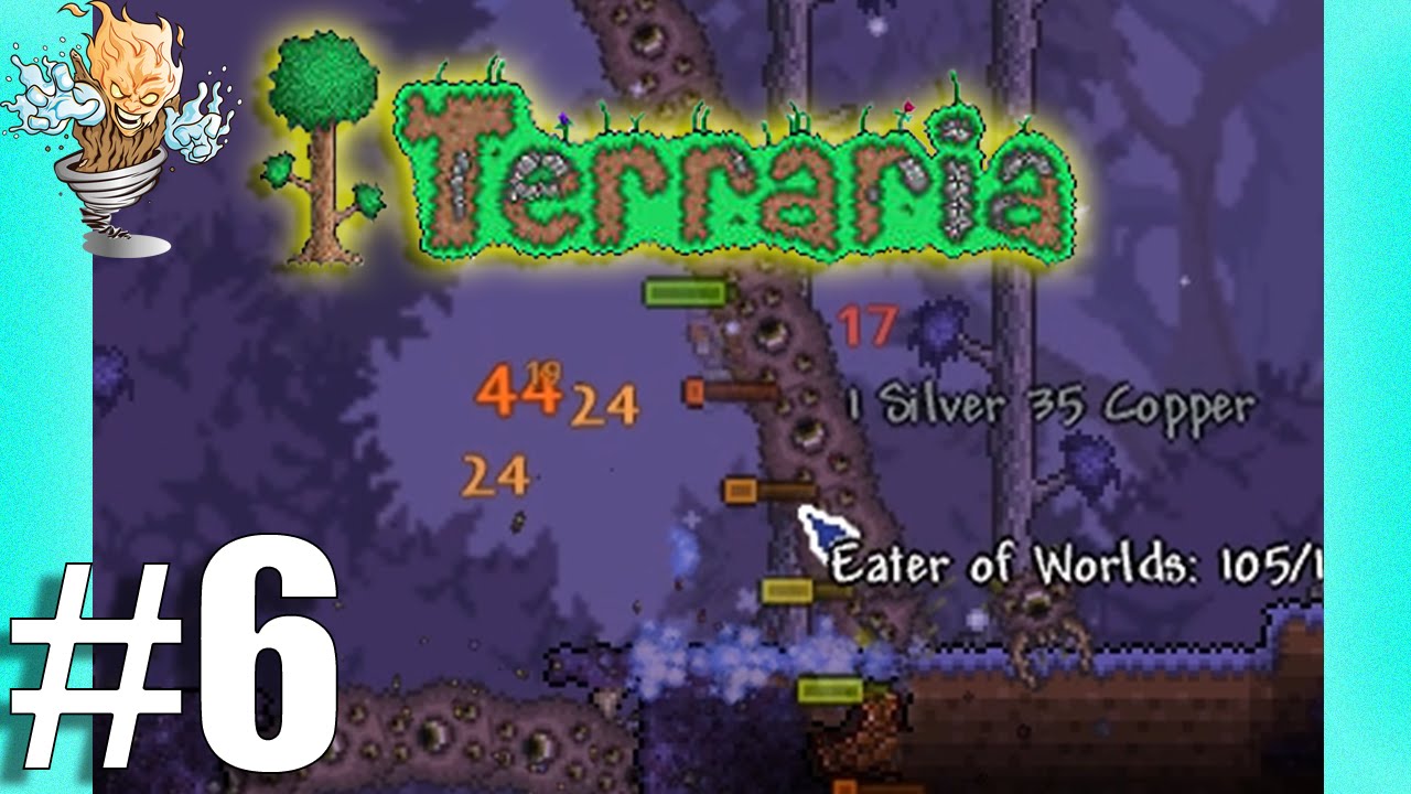 Eater Of Worlds Let's Play Terraria Yoyo Playthrough Part 6 YouTube
