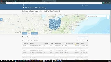Ohio EPA Open Data Portal Tutorial