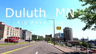 Duluth Minnesota 🇺🇸 Road Trip 4K