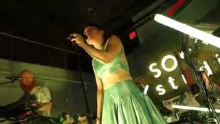 Little Dragon - Shuffle A Dream LIVE HD (2014) Sonos Studio Los Angeles