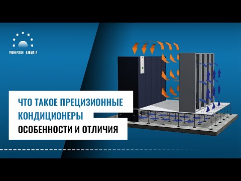 Что такое прецизионные кондиционеры? Особенности и отличия от обычных кондиционеров