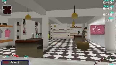 Re-Volt Custom Track Grisville by Allan1, Track View