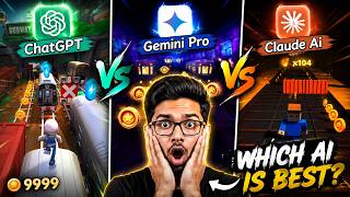 ChatGPT vs Gemini vs Claude ( I Made Subway Surfers Game in 8 Minutes )