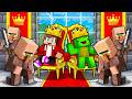 JJ and Mikey Became VILLAGERS KINGS in Minecraft - Maizen