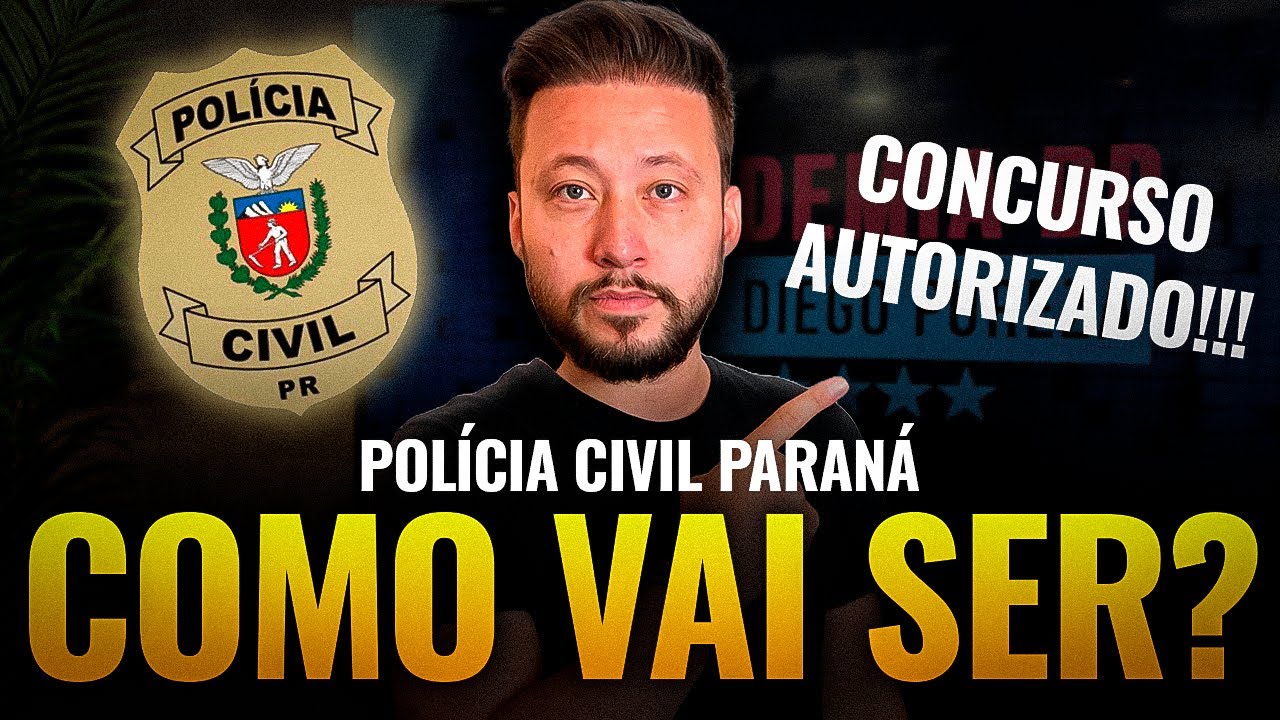 Como será o próximo concurso da PC-PR?