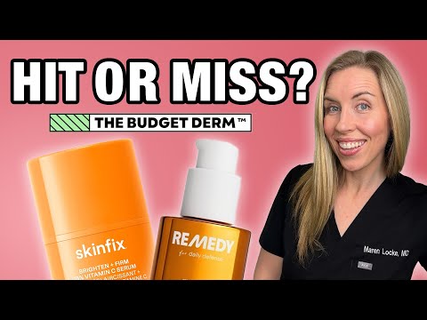 Save Or Splurge? Remedy Vs Skinfix Vitamin C Serums | The Budget Derm Reviews
