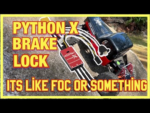 The Incredible BRAKE LOCK Feature of the Python X esc from Furitek