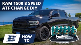 Ram 1500 Transmission Fluid Change How To | 20132024 ZF 8Speed 8HP