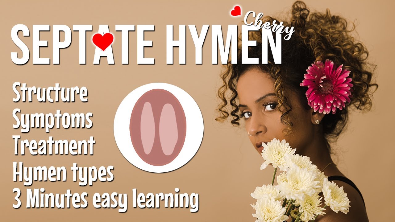 Septate hymen structure, causes, symptoms, treatment, types of hymen