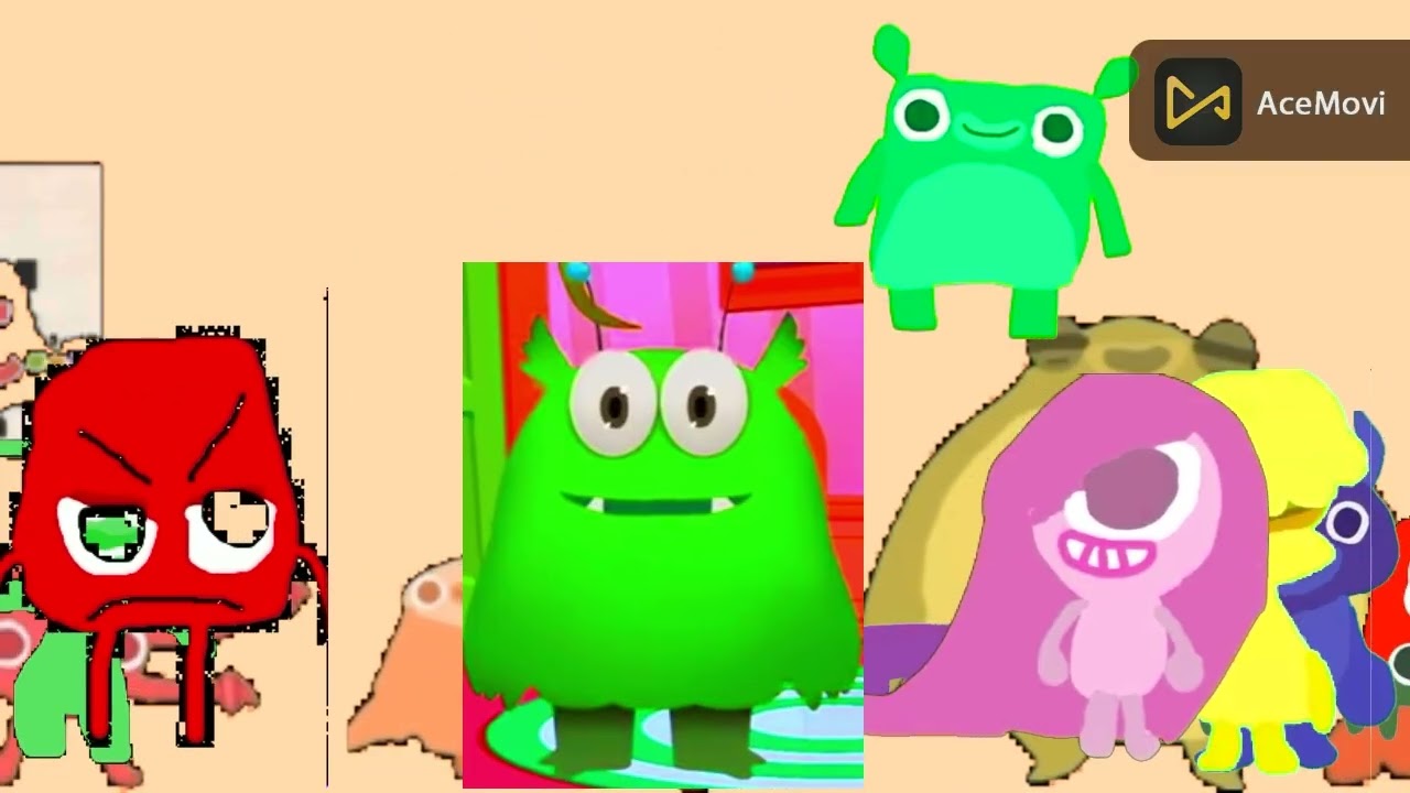 EVERY Endless Alphabet Intro From The Instrument Marching Parade Monsters Additionally Rounds #1