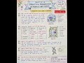 Class 10 Biology Chapter 2 🌿🧬 Important Questions & Answers – Handwritten Notes ✍️ Colorful • Easy