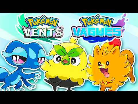LA 10G EST ANNONCÉE : POKÉMON VENTS ET VAGUES (Gamefreak fait le bon choix !?)