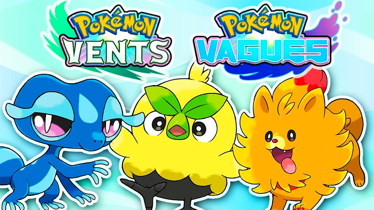 LA 10G EST ANNONCÉE : POKÉMON VENTS ET VAGUES (Gamefreak fait le bon choix !?)