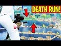 IMPOSSIBLE SNIPER DEATH RUN!! (*NEW* GAME MODE IN PLAYGROUNDS FORTNITE BATTLE ROYALE)