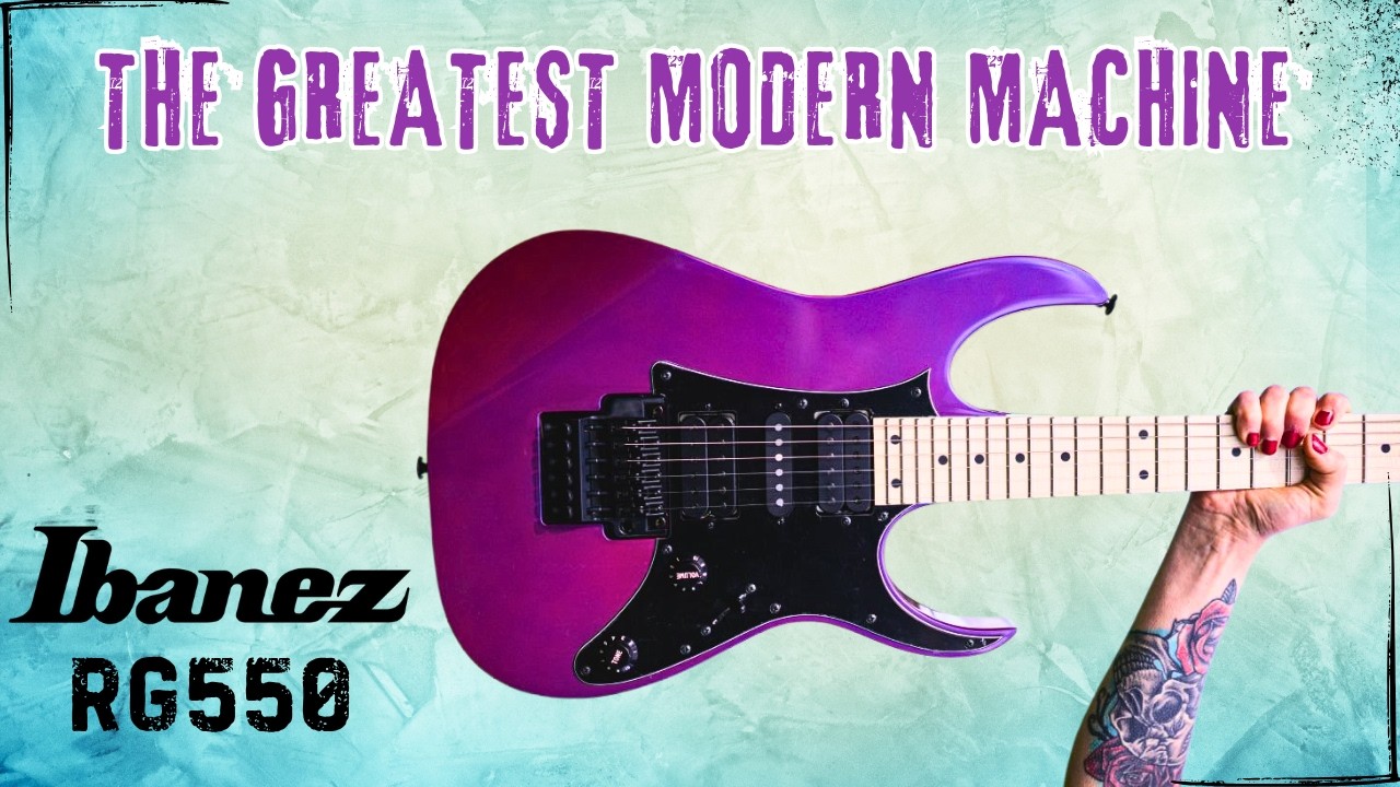 Japanese Craftsmanship at a Great Price | Ibanez RG550 Guitar