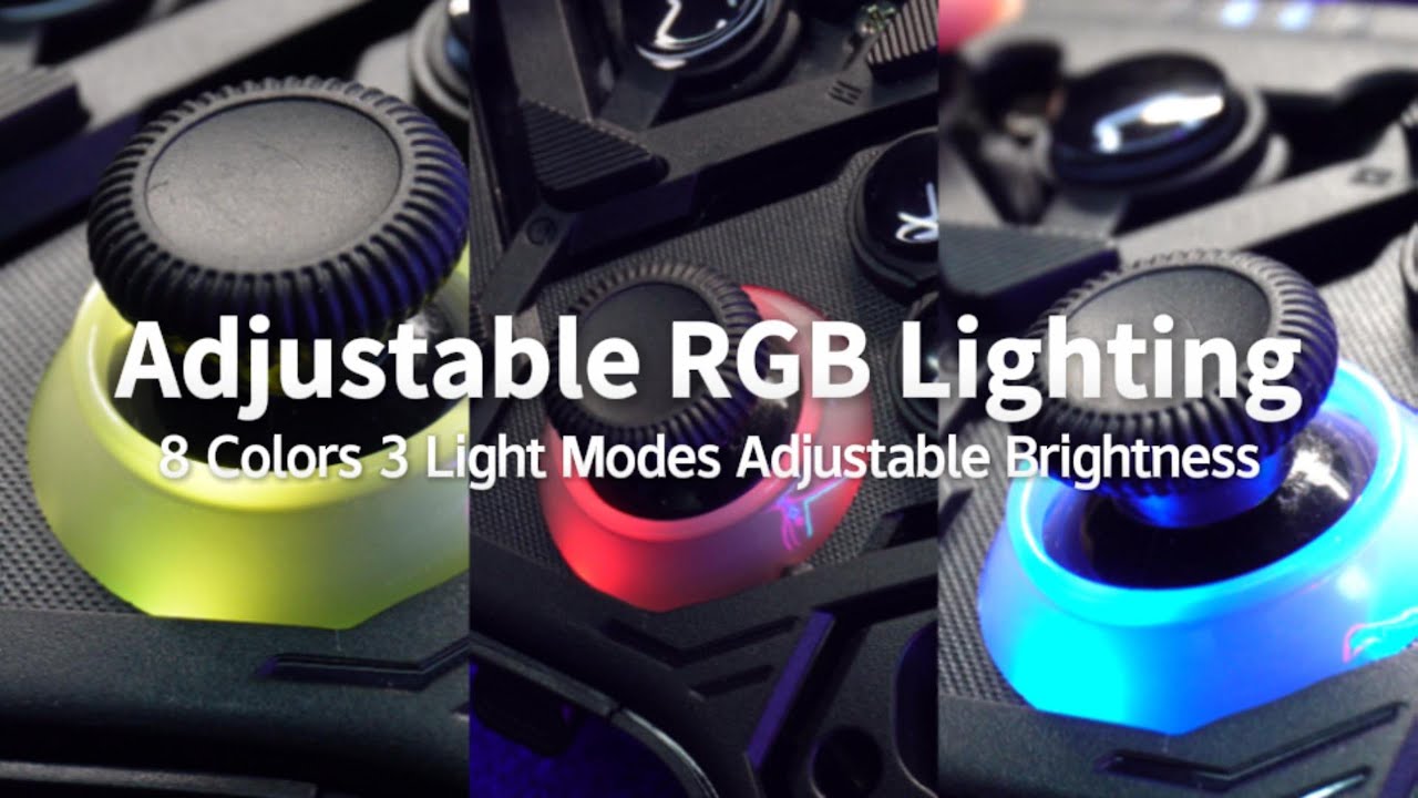 abxylute C8 Controller - Color and Lighting Adjustment Demo