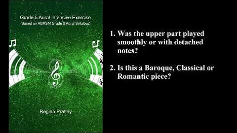 ABRSM Grade 5 Aural Part C (Sample practice 2)