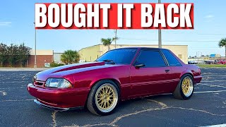 OLD SCHOOL Vortech FoxBody BUILD // SUPERCHARGED Ruby Red Notchback