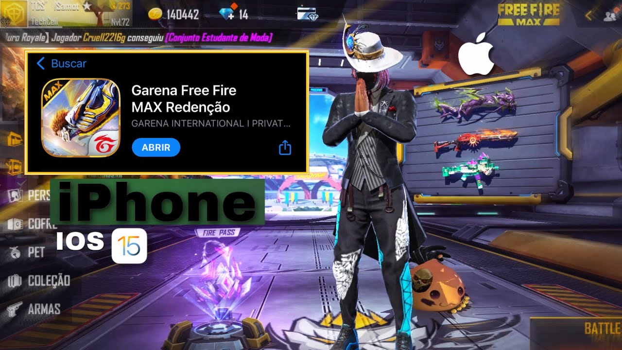 Free Fire MAX para iPhone: como baixar o jogo direto pela Apple