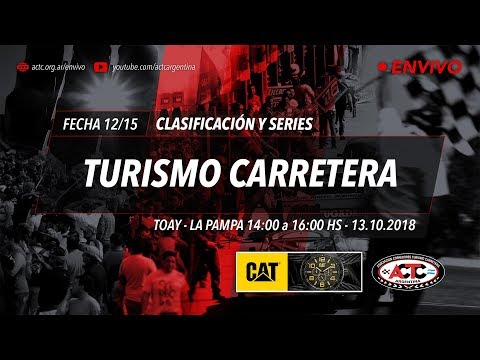 ​12-2018) La Pampa: Sábado Clasificación TC y series TCP