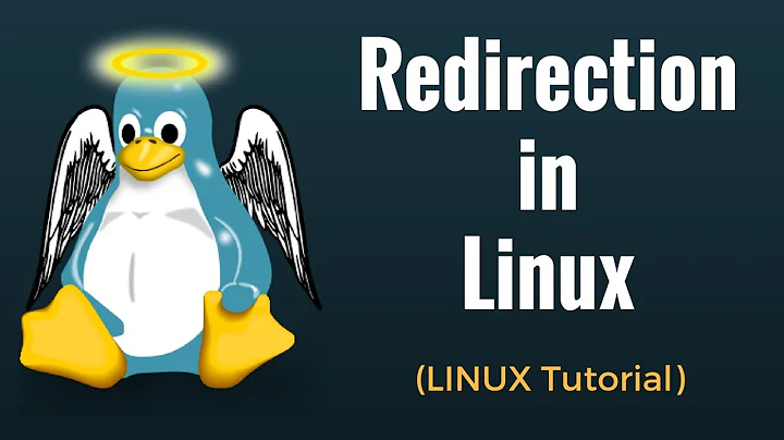Redirection in Linux - Linux Tutorial 8