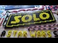 SOLO: A Star Wars Story in 9,800 dominoes