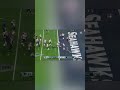 Seahawks' pass INTERCEPTED AT THE GOAL LINE 😳 #shorts