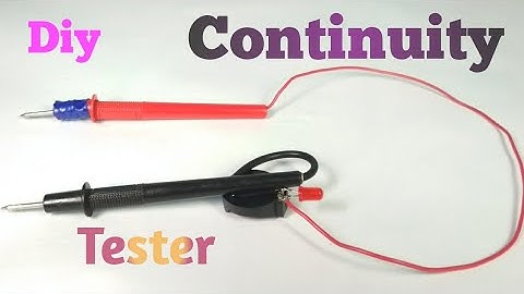 Nice continuity tester