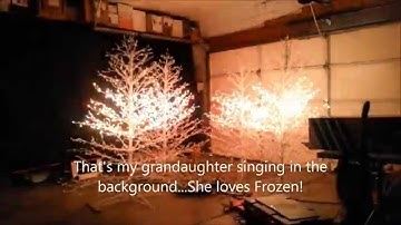 Light O Rama / LOR Let It Go - Testing Trees