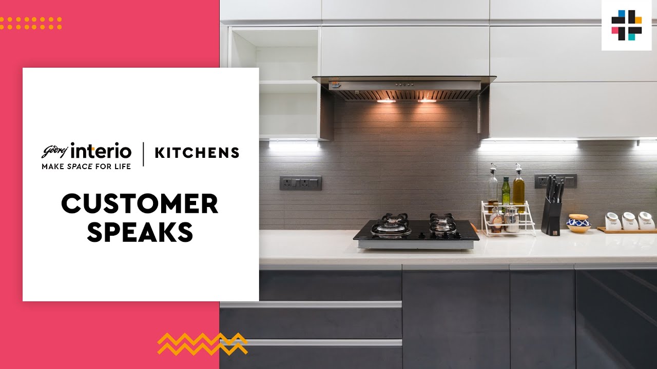 Modular Kitchen Tour, Gurugram Elegant and functional kitchen design by Godrej Interio YouTube